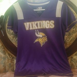 NFL team apparel Minnesota Vikings jersey tee